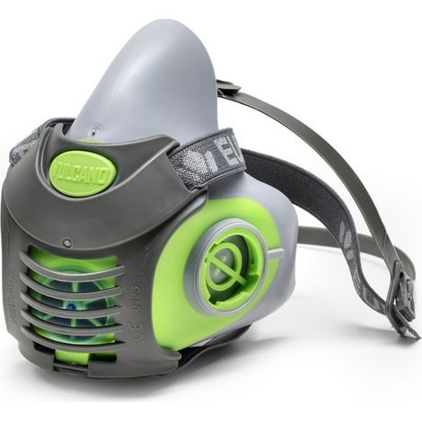 SEMIMASCHERA IN SILICONE "ACTIVE AIR M10 VULCANO" PROTEZIONE DA POLVERI E GAS