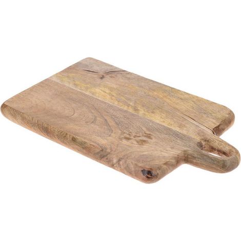 Tagliere da Cucina Rustico in Legno di Mango - Per Tagliare e Servire
