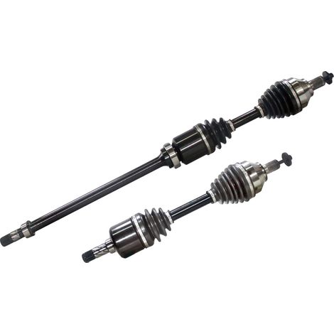 Conjunto de eje de transmisión, acero forjado macizo, tecnología de rodamientos de bolas, compatible con Ford Focus MK2 2.5 ST, compatible con vehículos reprogramados, diseñado para suspensión rebajad (1/5)