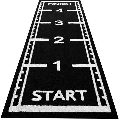 Pista sprint in erba artificiale - 5 x 1,5 metri - Nero (1/2)
