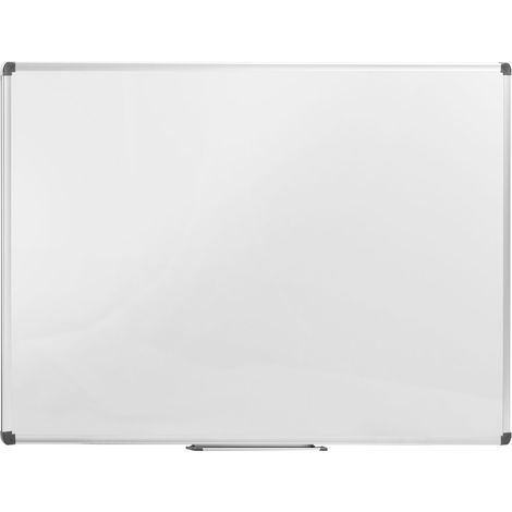 Lavagna per Ufficio Magnetica 120x90 cm in Alluminio Silver (1/5)