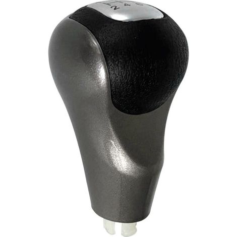 Pommeau de levier de vitesse de voiture à 6 vitesses, remplacement argenté pour Honda Civic 2006 – 2011 (modèles DX, EX et LX) (1/5)
