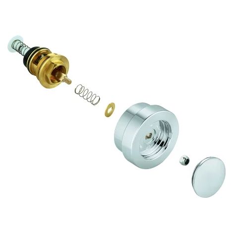 GROHE Inverseur 46920, pour mitigeur monocommande bain mural Essence, bouton d'inversion inclus, Phantom Black, 46920KF0
