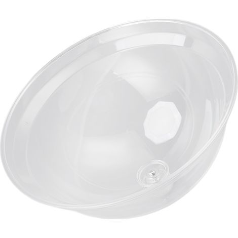 Couvercle alimentaire transparent en acrylique épais, résistant aux chutes et à la poussière, avec poignée, 31 cm (1/5)