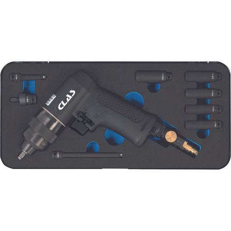 Clas – Clé pneumatique à vibration 1/4" pour bougies préchauffage – 4 réglages de couple 10-20-30-40Nm – Démontage sécurisé – Réduit les risques de casse (1/4)
