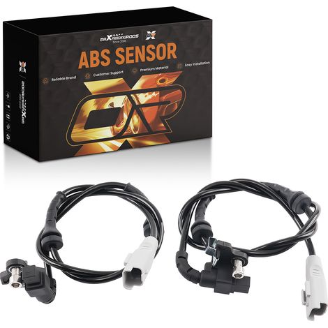 2x ABS Wheel Speed Rear Sensor for Peugeot 307 2000-14 308 2007-2015 Citroen C4 (1/5)