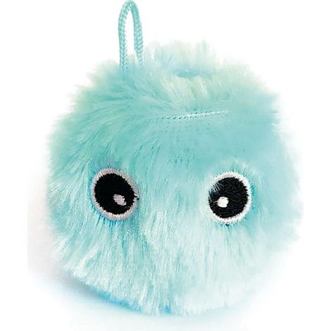 Gioco per gatti palla peluche sonora blu 5,5 cm