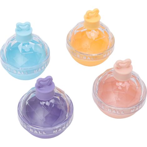 Moule à glaçons sphériques innovant en forme de boule, lot de 4, avec couvercle. (1/5)