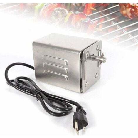 SP S40 Moteur électrique pour Barbecue en Acier Inoxydable, Moteur Professionnel pour Barbecue, Poulet, Porc, Chèvre grillée à l'extérieur (220V 240V) (1/4)