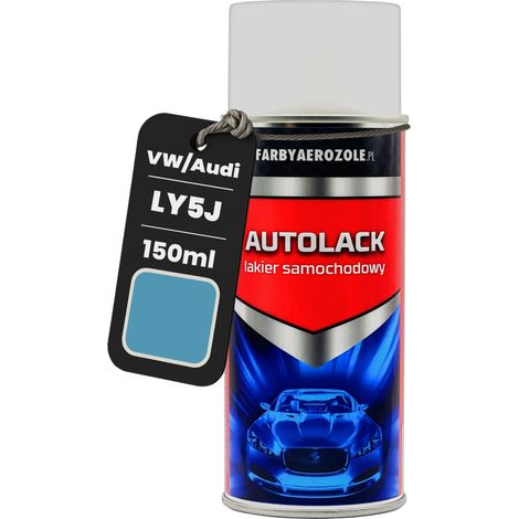 Fertigspray 150ml Acryllack für VW/Audi LY5J Liquidblau Met. (1/5)