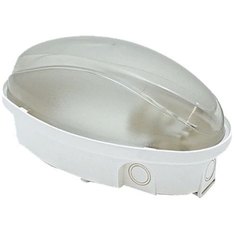 Plafoniera led ovale panda fme bianca volt 230 w 12 nat ln 960 ip65