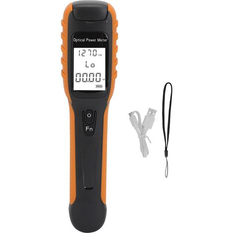 Optical Fiber Power Meter ‑70 To +6dBm Support SC FC ST Interface High Accuracy Mini Fiber Optic Cable Tester