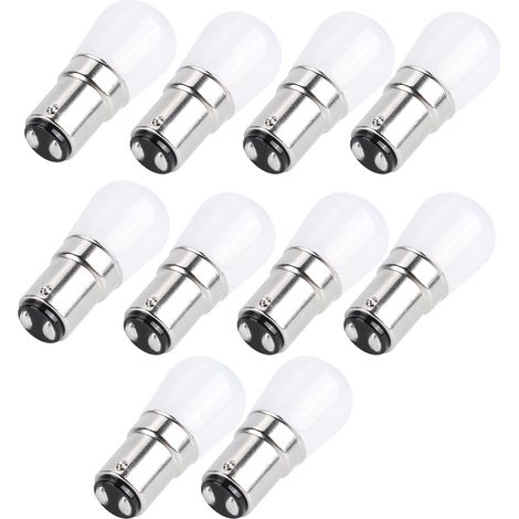 10 B15 1,5W warmweiße LED-Lampen für Kronleuchter, Decken- oder Wandleuchten Ersatzlampen Beleuchtungszubehör (1/5)