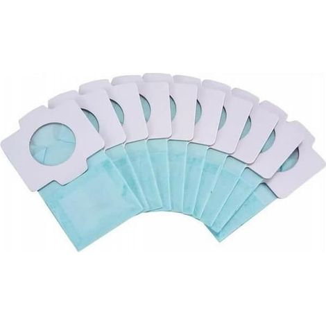 Sacs pour aspirateurs Makita CL102 CL104 CL107 CL182 (10 pièces) (1/5)