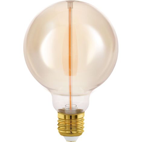 Lampe LED E27 à intensité variable par paliers, ampoule Edison, globe (1/2)
