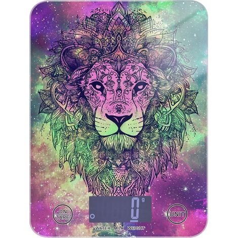 Balance de cuisine numérique Dream Bohemian Lion étoilé avec écran LCD (1/5)