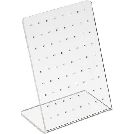 Juego de 4 piezas de organizadores de joyas y pendientes de acrílico transparente (1/5)
