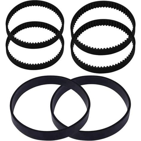 Lot de 6 courroies de rechange pour aspirateur Bissell Proheat 2X Revolution Pet Pro, modèles 1986, 1964, 2007 et 2007p. (1/4)