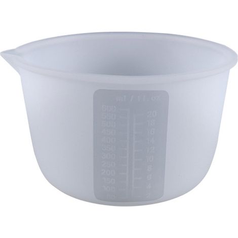 Gobelet Mélangeur En Silicone - 600 ml - Pour Résine Et Peinture - Avec Bec Verseur Précis - 1 Pièce (1/5)