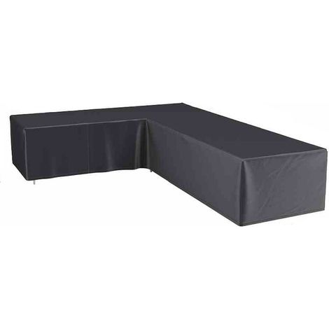 AeroCover Schutzhülle für L-förmige Lounge-Sets Schutzhaube L330xR255x100xH70 cm