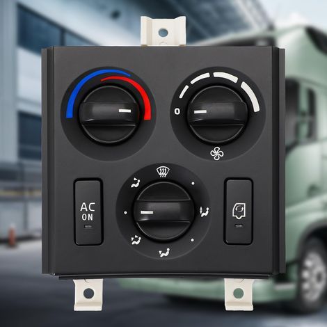 Klimaanlagenmodul – 12-V-Klimaanlagen-Bedienfeldmodul, 7+14-poliger A/C-Heizungssteuerschalter, passend für Volvo Trucks VNL 03–24 VNM 03–18 OEM 21326144 20549634
