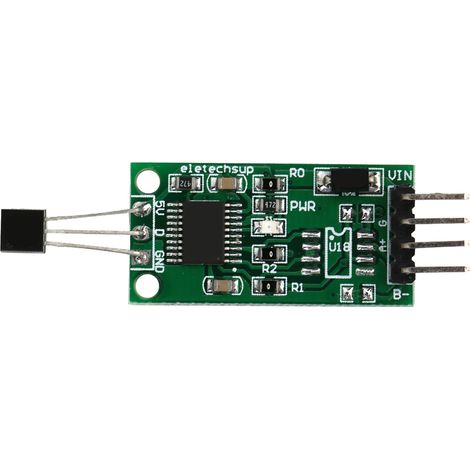 Module Capteur Température Programmable TTL RS485 MODBUS RTU Précision ±0.5°C Plage -55 à 125°C Compact (1/5)