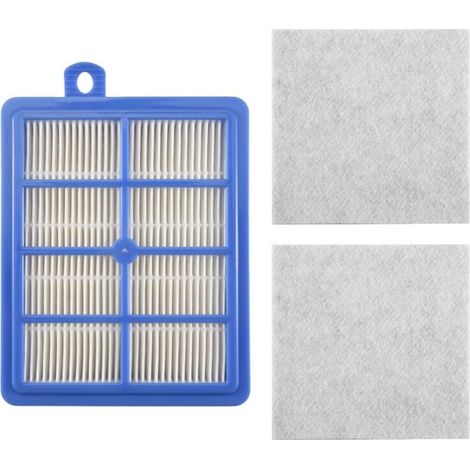 1 PièCes SéRies le Filtre Hepa + 2 en Coton Moteur Convient pour EFH12W AEF12W FC8031 EL012W FC9080 FC9088 (1/4)