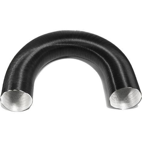 Tuyau de sortie d'admission d'air, longueur de 100 cm, diamètre de 90 mm, 90mm x 65cm (1/2)