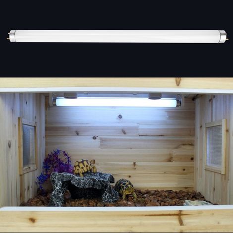 Tube chauffant UVB pour animaux de compagnie, amphibiens, lézards, tortues, reptiles, lampe chauffante (5.0) (1/5)
