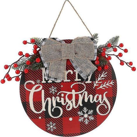 1 plaque murale décorative de Noël (1/3)