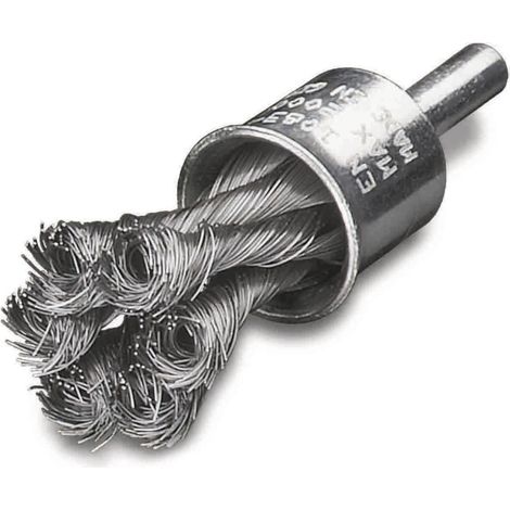 LessMann 453298 - Brocha con espiga LessMann 19x28x72 mm. alambre de acero trenzado STH 0,50