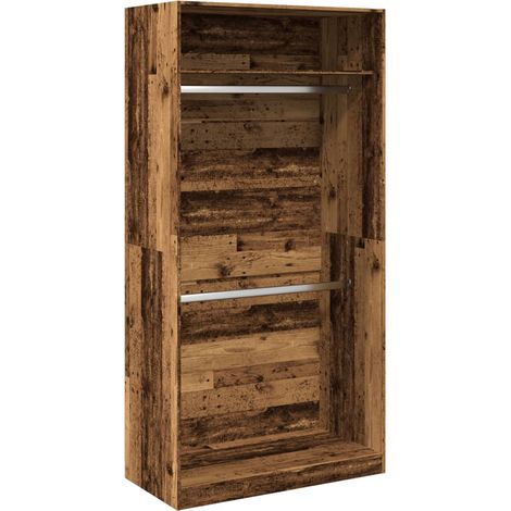 Maison Exclusive - Armadio Legno Antico 100x50x200 cm in Legno Multistrato