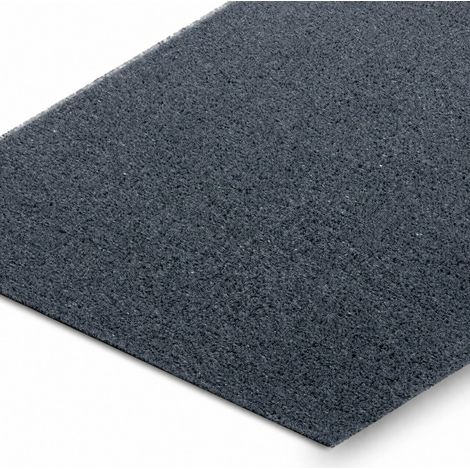 ARTIFICIAL GRASS SPRING grey any size grey 200x200 cm (1/5)