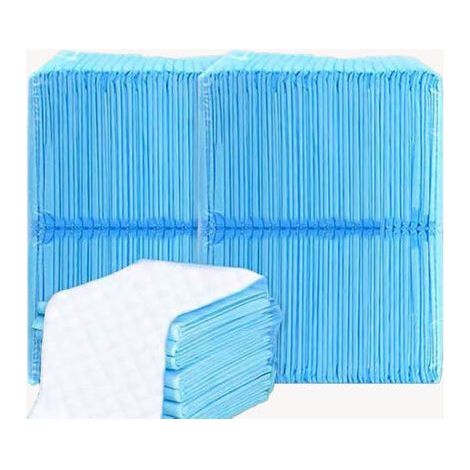 Pet urine pad couche chien urine pad couche épaissie couche déodorant chat animal formation toilette fournitures (L，40 pièces 6060 pièces modèle économique) (1/3)