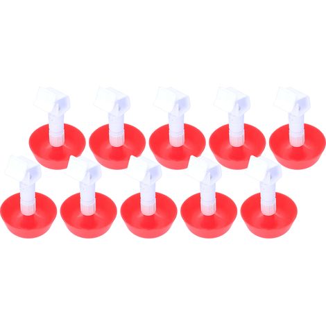 10 abreuvoirs en plastique pour poussins en élevage avicole, accessoires pour système d'abreuvement. (1/5)