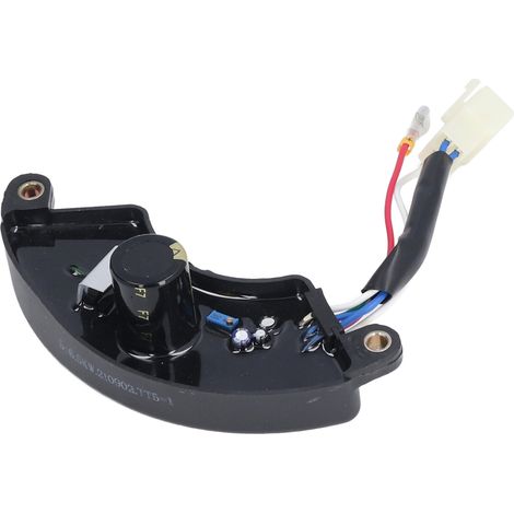 Régulateur de tension AVR universel demi-lune pour groupe électrogène essence diesel 5-6.5KW monophasé 220V (1/5)