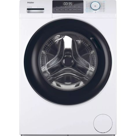 Lavadora de carga frontal de 8 kg, 1400 rpm - HW80BP14929AS - Haier -