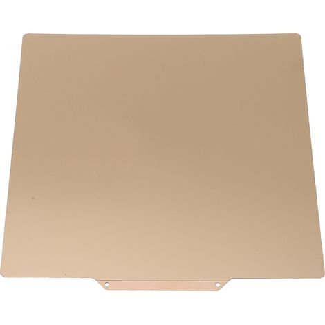 Kit de plateforme flexible en acier PEI avec adhésif et nettoyage facile, et plaque inférieure magnétique PEI pour imprimante 3D (1/5)
