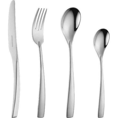 Set di Posate Arthur Martin AM3630 Acciaio Inossidabile Grigio (1/3)