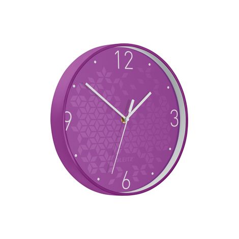 RELOJ PARED LEITZ ANALOGICO 29 CM VIOLET