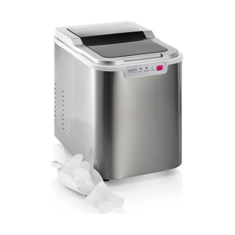 Machine à glaçons 140w 12kg/24h avec nettoyage automatique inox - Kitchen Chef - YT-E-005B1