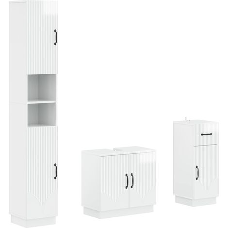 Maison Exclusive - Ensemble de meuble de salle de bain 3 pièces HOORN (1/5)