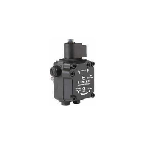 Pompe à fioul AL 35 C 9540 4P 0500 – Électrovanne en ligne – Purge automatique – Aspiration et retour 1/4" – Pression 8/15 – Suntec (1/4)