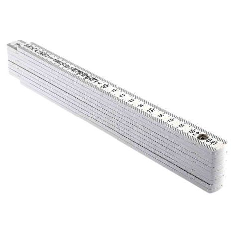 Facom – Mètre dépliant 2m – Plastique synthétique – Gradué sur les deux bords – Encliquetage à 90° ou 180°