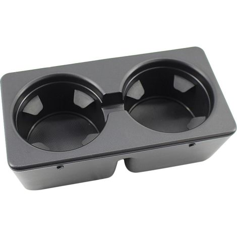 Porte-gobelets double pour voiture, insert pour gobelets, support intérieur pour gobelets, noir, pièce détachée