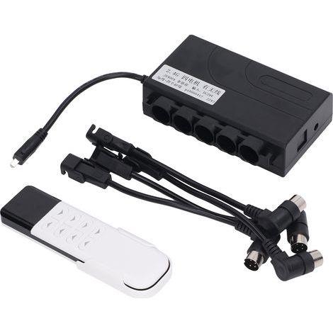Télécommande sans fil 2,4 GHz pour fauteuil inclinable électrique à moteur unique (1 pour 4 moteurs CC 29 V). (1/5)