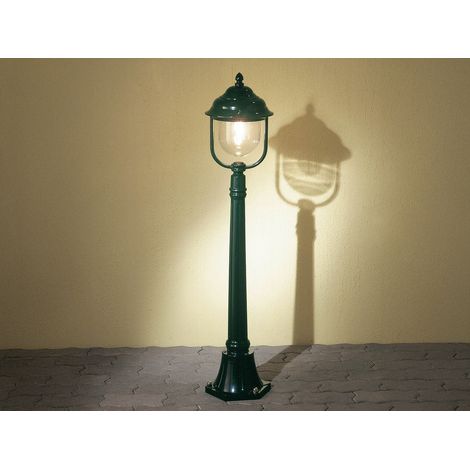 Außen Standlaterne PARMA Wegeleuchte im Landhausstil, grün, Höhe 118cm