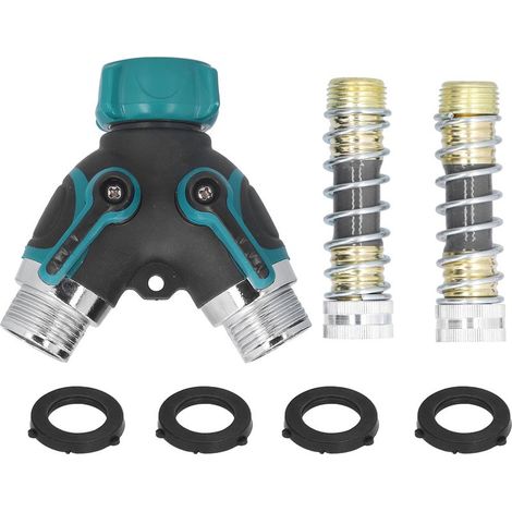 Raccord de tuyau d'arrosage en Y G3/4 pour l'irrigation de jardin, pelouse et serre (1/5)