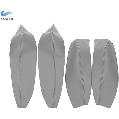 4 pièces de garnitures intérieures en similicuir pour accoudoirs de porte Renault Megane 3 (1/5)