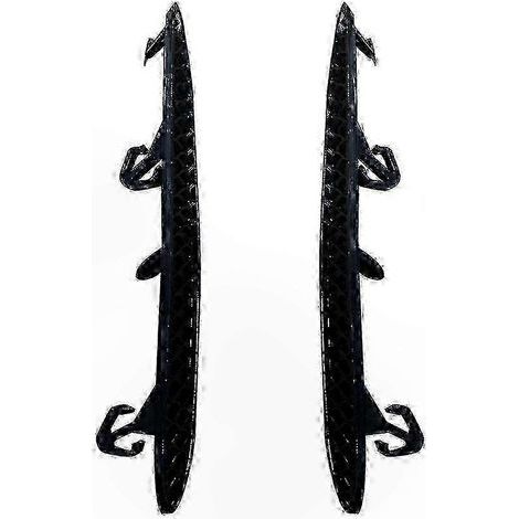 Left and right rear bumper grilles for Mercedes-Benz CLS300, CLS320 and CLS350 AMG (W218), part numbers A2188852521 and A2188852621, black, SZRH AS (1/5)